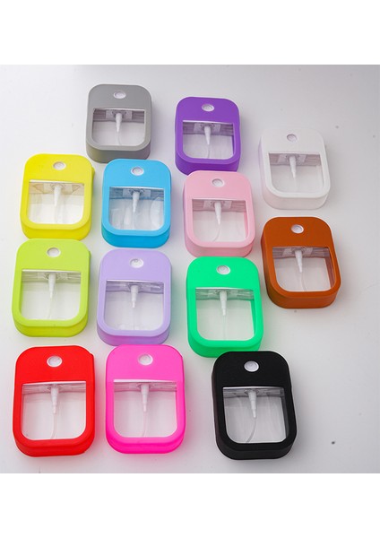 No.5 Tarzı 30ML 30 ml Taşınabilir Kart Sprey Şişesi Silikon Kol Ayrı Şişe Kapakları Yeniden Kullanılabilir El Dezenfektanı Şişe Kılıfı (Yurt Dışından) fiyatları