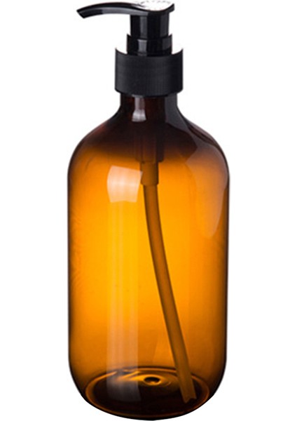Çay Tarzı 500 ml ml Banyo Sabunluklar Amber Şampuan Hava Losyon Kabı Basın Köpük Pompası Şişe Banyo Sabunu Jel Kozmetik Için (Yurt Dışından)