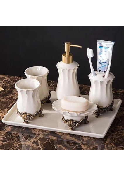 Ben Tarzım Taşınabilir Yaratıcı Seramik Losyon Şişesi Buz Kırık Porselen El Yıkama Duş Jeli Boş Şişe Otel Banyo Sabunluk (Yurt Dışından) fiyatları