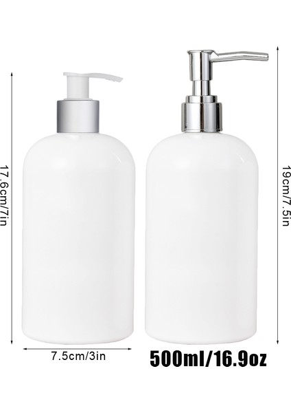 A-Şişe Tarzı Beyaz Sabunluk Şişe El ve Yemekleri Sabunluk Mutfak Lavabo Banyo Duş Losyon Dispenseri Gümüş Etiketli (Yurt Dışından) modelleri