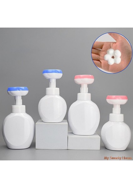 PEMBE-500ML Tarzı ml Çiçek Pet Köpük Köpük Şişe Çiçek Tipi El Temizleyici Temizleme Köpüğü Şişe Kozmetik Alt Şişeleme Gezisi Depolama Kavanoz (Yurt Dışından) fiyatları