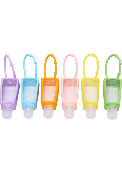 Yeşil Stil Karikatür Silikon Mini El Temizleyici Tutucu Seyahat Taşınabilir Güvenli Jel Tutucu Asılabilir Sıvı Sabunluk Kapları 30 ml (Yurt Dışından) fırsatları