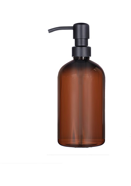 No.14 Tarzı Plastik Dolum Sabunluk Şişesi Paslanmaz Çelik Pompa ile Lüks Görünüm Misafir Odası Dekorasyon Losyon Şampuan Saç Kremi Gövde (Yurt Dışından)