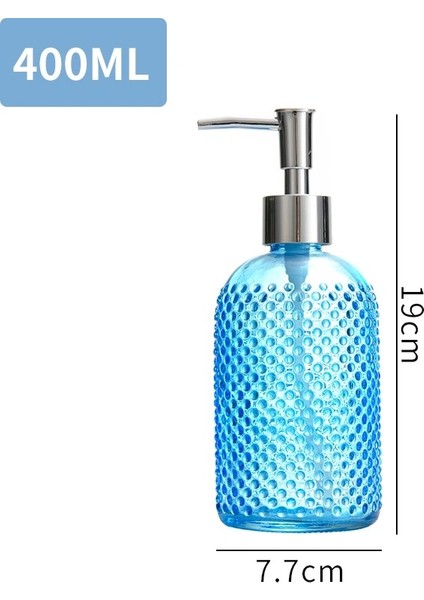 No.9 Stili 350-400ML 400 ml Cam Banyo Aksesuarları Emülsiyon Losyon Şişe Dağıtıcı Şampuan Temizleyici Sıvı Dağıtıcı Banyo Dekorasyon Için (Yurt Dışından)