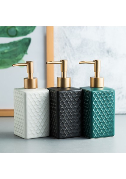 Sarı Stil Seramik Banyo Losyon Şişesi El Temizleyici Losyon Pres Şişesi Banyo Ev Dekorasyon Sabunluk Banyo Aksesuarları (Yurt Dışından) indirimleri