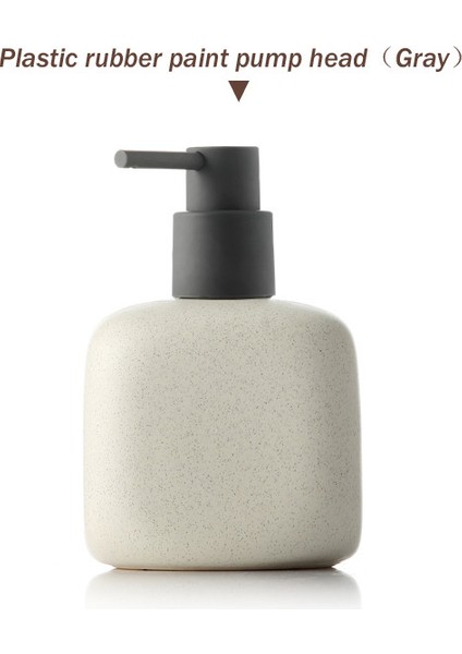 480 ml Tarzı 1 Adet Seramik Losyon Şişesi Otel Sabunluk Mutfak El Dezenfektanı Depolama Seyahat Şampuan Şişesi Banyo Aksesuarı (Yurt Dışından)