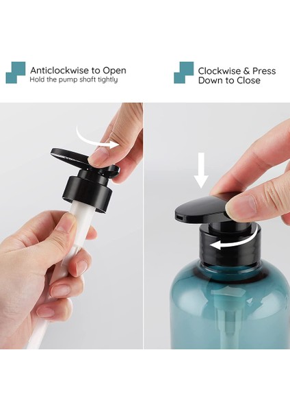 Beyaz Stil ml Şampuanlık Şişe Baskı Büyük Kapasiteli Sabunluk Vücut Yıkama Saç Kremi Şişesi Su Geçirmez Etiketler (Yurt Dışından) fırsatları