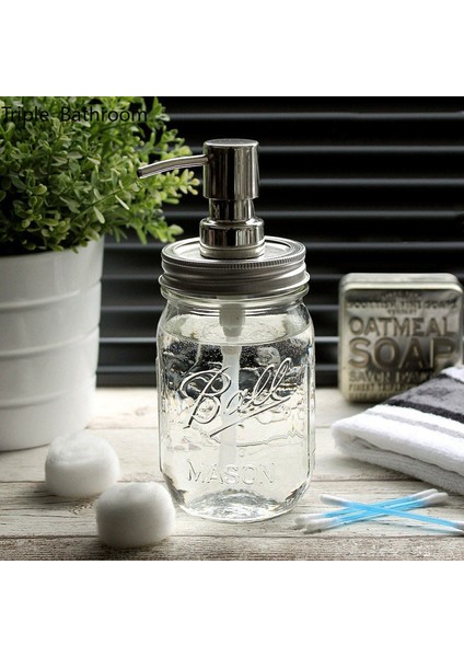 D4--400ML Tarzı Işık Lüks Cam Mutfak Sabunluk Şampuan Duş Jeli Dağıtım Şişesi El Temizleyici Tutucu Banyo Aksesuarları (Yurt Dışından) fiyatları
