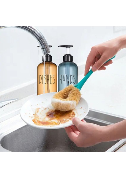 Bej Tarzı 300 ml Duş Duvar Seti Için Banyo Sabunluk Su Geçirmez Etiketler ile Doldurulabilir Şampuan Vücut Yıkama Setleri (Yurt Dışından)