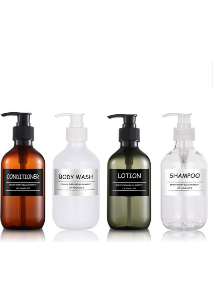 BEYAZ-500ML Tarzı 300 Mlml Sıvı Sabunluk Şişe Doldurulabilir Şampuan El Sabunu Losyon Pompası Konteyner El Yıkama Depolama Şişeleri Banyo (Yurt Dışından) fiyatları