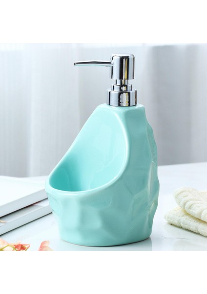 Yeşil Stil 650 ml Sabunluk Mutfak Aksesuarları Pompa Şişesi Bulaşık Sabunu Vücut Yıkama Şampuanı Lavabo Tezgah Tuvalet (Yurt Dışından)