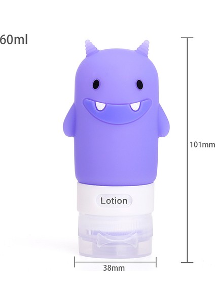 Kumral Stili Sevimli Taşınabilir Karikatür Ayı Penguen Hayvan Silikon Seyahat Çantası Organizatör Şampuan Duş Jeli Losyon Depolama Doldurulabilir Şişe (Yurt Dışından) indirimleri