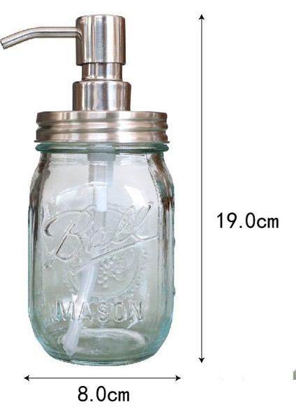 C1--400ML Tarzı Işık Lüks Cam Mutfak Sabunluk Şampuan Duş Jeli Dağıtım Şişesi El Temizleyici Tutucu Banyo Aksesuarları (Yurt Dışından)