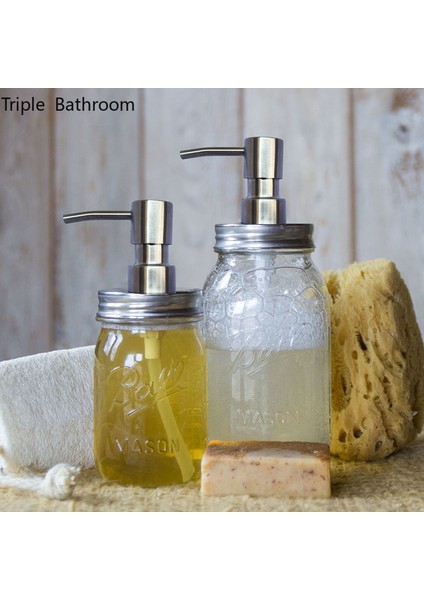 C1--400ML Tarzı Işık Lüks Cam Mutfak Sabunluk Şampuan Duş Jeli Dağıtım Şişesi El Temizleyici Tutucu Banyo Aksesuarları (Yurt Dışından) indirimleri