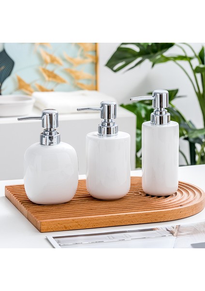 No.20 Tarzı Banyo Ceramower Jel Şampuan Şişesi ml Beyaz Seramik Emülsiyon Dağıtım Şişesi El Sabunu Dispenserleri Mutfak Için (Yurt Dışından) modelleri