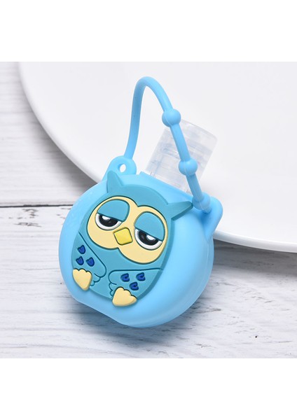 N Tarzı 30ML Sevimli Hayvanlar Gıda Ayak Izi Taşınabilir Dezenfektan Tek Kullanımlık Ayrılabilir Kapak Silikon Güvenli Jel El Tutucu Seyahat (Yurt Dışından)