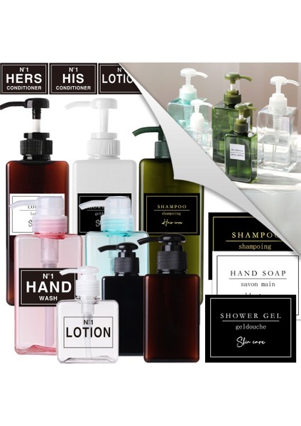 Şeffaf Stil 100ML Losyon Dispenseri Seyahat Depolama Şişeleri Doldurulabilir Pompa Şişeleri Şampuan Duş Jeli Kremi Sabunluk Banyo Aksesuarı (Yurt Dışından) fiyatları