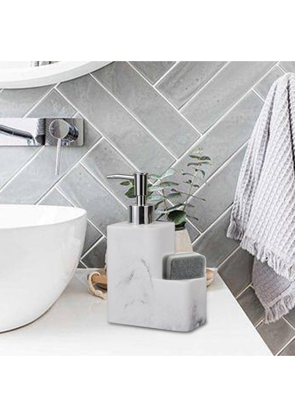 Saklama Bölmeli Reçine Sabunluk Mağazaları Scrubbers Caddy Tezgah Için Organizatör Tutucu (Yurt Dışından) modelleri