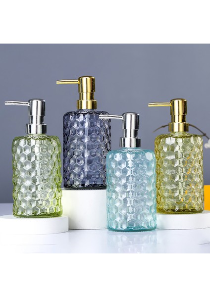 C Tarzı 500 ml 500 ml Cam El Temizleyici Dispenser Şişesi Büyük Kapasiteli Pres Tipi Şampuan Duş Jeli Cam Boş Şişe (Yurt Dışından) fiyatları