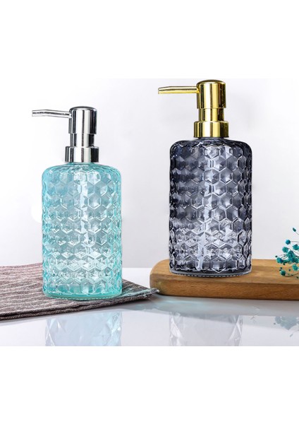 C Tarzı 500 ml 500 ml Cam El Temizleyici Dispenser Şişesi Büyük Kapasiteli Pres Tipi Şampuan Duş Jeli Cam Boş Şişe (Yurt Dışından) modelleri