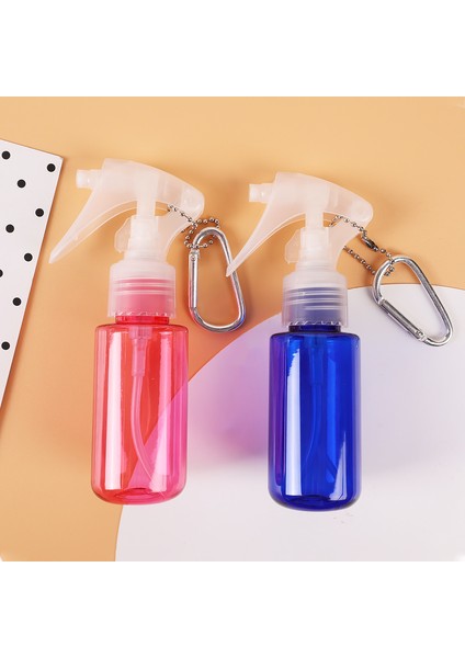 Pembe Tarzı 60ML 60 ml Taşınabilir Anahtarlık Sprey Şişesi Yeniden Kullanılabilir Taşınabilir Mze Alkol Sprey Şişesi El Temizleyici Seyahat Küçük Boy Taşıyıcı (Yurt Dışından) modelleri