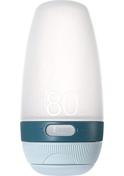 80 ml Tarzı ml 80 ml Silikon Şişeleme Seyahat Taşınabilir Sızdırmaz Losyon Şişesi Şampuan Duş Jeli Kozmetik Boş Şişe U3 (Yurt Dışından)