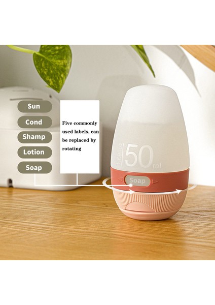 80 ml Tarzı ml 80 ml Silikon Şişeleme Seyahat Taşınabilir Sızdırmaz Losyon Şişesi Şampuan Duş Jeli Kozmetik Boş Şişe U3 (Yurt Dışından) modelleri