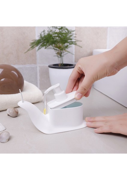 Siyah Stil 120 ml Salyangoz Şekli Sıvı Sabunluk Basın Tipi Duş Şampuanlık Vücut Yıkama Losyonu Şişeleri Ev Banyo Aksesuarları (Yurt Dışından) indirimleri