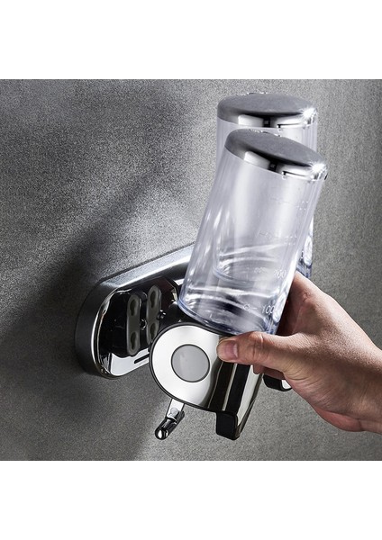 1 Adet Tarzı Yumruksuz Sabunluk Banyo Duvara Monte El Temizleyici Tutucu Şampuan Duş Sıvı Dispenseri Banyo Aksesuarları (Yurt Dışından) fırsatları