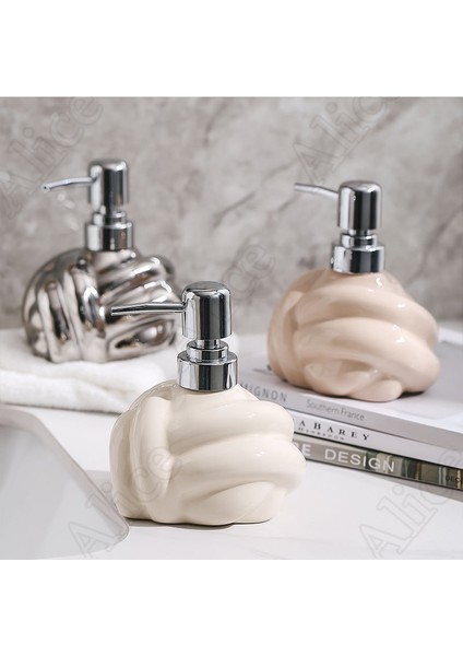 B-8.5X14.5CM Tarzı Yaratıcı Düğüm Seramik Şampuanlık Otel Banyo Aksesuarları Basın Tipi Duş Jeli Sıvı Sabun Çok Fonksiyonlu Alt Şişeleme (Yurt Dışından) fiyatları