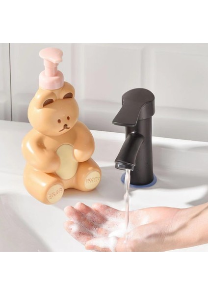 B Tarzı Güzel Ayı Köpük Sabunluk Losyon Saklama Kabı Şampuan Duş Basın Boş Şişeler Banyo Aksesuarları (Yurt Dışından) fırsatları