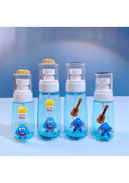 No.8 Tarzı 60ML ml Küçük Kozmetik Alt Şişe Sevimli Karikatür Alkol Sprey Şişesi Taşınabilir Küçük Sulama Kovası Ev Depolama Kavanoz (Yurt Dışından)