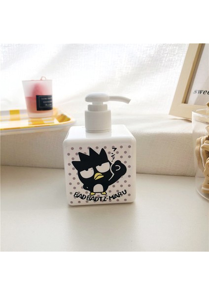 250 ml Tarzı Karikatür Banyo Sabunluk Kitty Plastik Sabun Şişesi Duş Banyo Şişesi Taşınabilir Ev Seyahat Losyon Şişesi Mutfak (Yurt Dışından)