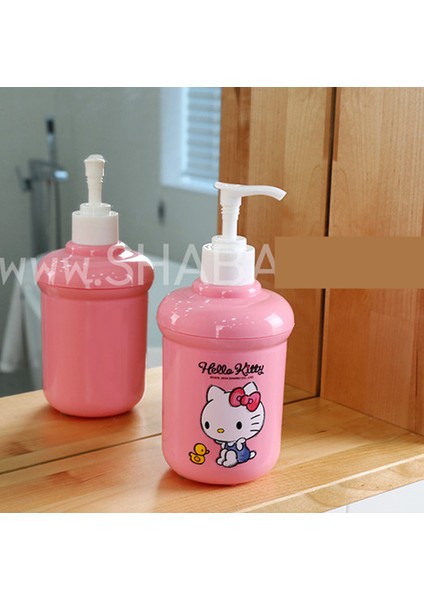250 ml Tarzı Karikatür Banyo Sabunluk Kitty Plastik Sabun Şişesi Duş Banyo Şişesi Taşınabilir Ev Seyahat Losyon Şişesi Mutfak (Yurt Dışından) modelleri