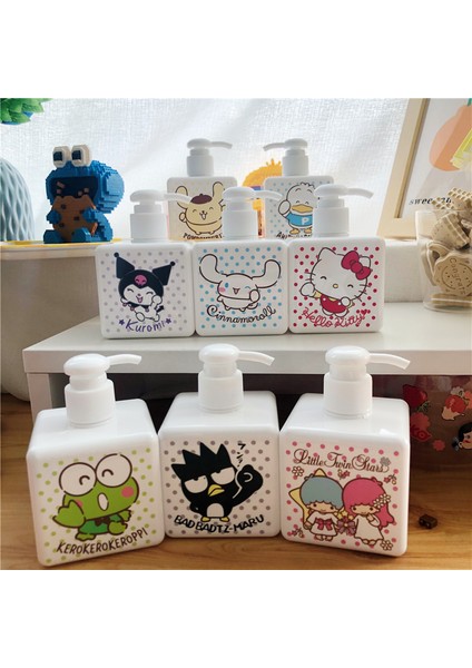 250 ml Tarzı Karikatür Banyo Sabunluk Kitty Plastik Sabun Şişesi Duş Banyo Şişesi Taşınabilir Ev Seyahat Losyon Şişesi Mutfak (Yurt Dışından) fırsatları