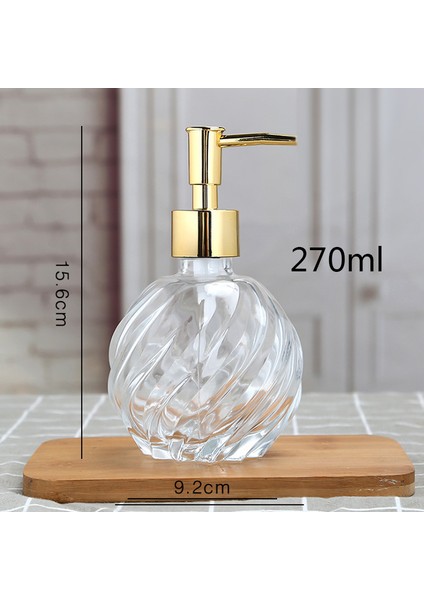 Gümüş Tarzı 125 Mlml Cam Manuel Basınçlı Sıvı Sabunluk Banyo Lavabo Aksesuarı Banyo Kaymaz Taşınabilir Dezenfektan Dispenseri (Yurt Dışından) indirimleri