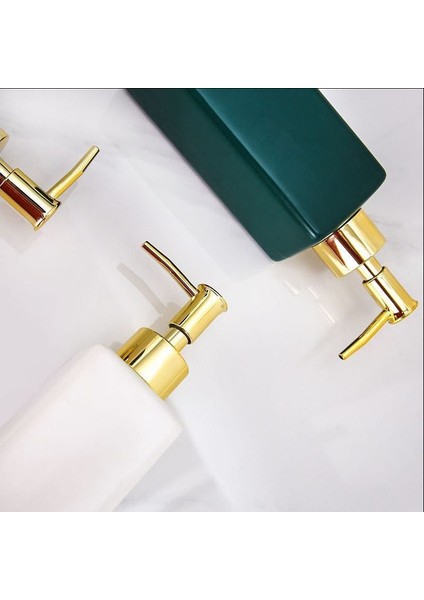 Siyah Stil Sıvı Sabunluk Doldurulabilir Punp Banyo Şişesi Kare Şampuan Alt Şişeleme Kremi Duş Jeli Boş Saklama Kabı (Yurt Dışından) fırsatları