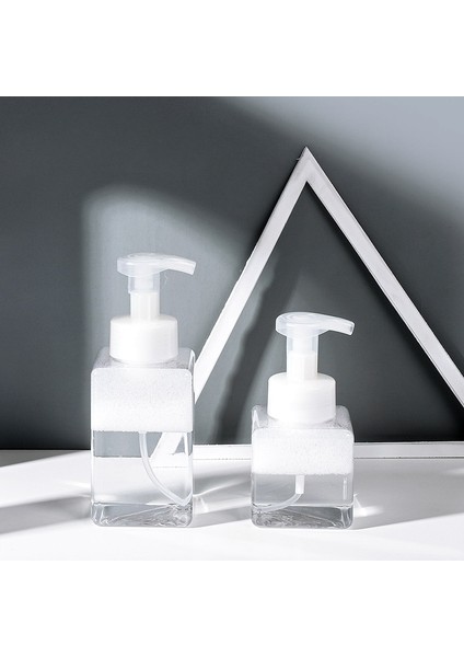 Köpük Stili 250 ml ml Köpük Dağıtıcı Şişe Taşınabilir Sabunluklar Sıvı Sabun Şampuan Pompası Şişeleri Banyo Seyahat Aksesuarları (Yurt Dışından) fırsatları