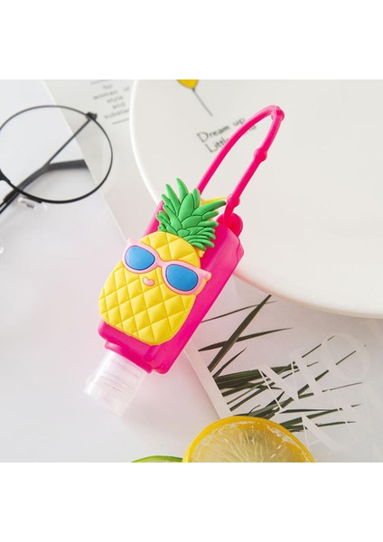 B1 Stili 30 ml Sevimli Karikatür Silikon El Temizleyici Tutucu Seyahat Taşınabilir Güvenli Jel Tutucu Asılabilir Sıvı Sabunluk Kapları (Yurt Dışından)