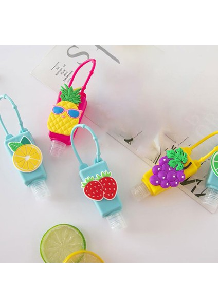 B1 Stili 30 ml Sevimli Karikatür Silikon El Temizleyici Tutucu Seyahat Taşınabilir Güvenli Jel Tutucu Asılabilir Sıvı Sabunluk Kapları (Yurt Dışından) fiyatları