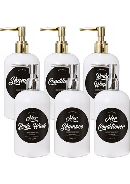 Altın Tarzı Boston Sabun Pompalı Dispenser Banyo Şampuanı Bodywash Beyaz Şişe Doldurulabilir Bulaşık Sabunu El Dezenfektanı Alt Şişeleme Kabı (Yurt Dışından) fiyatları