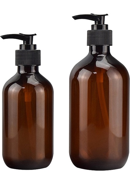 YEŞIL-500ML Tarzı 300ML 500ML Banyo Sabunluklar Amber Şampuan Losyon Kabı Basın Pompası Doldurulabilir Şişe Banyo Sabunu Jel ve Kozmetik (Yurt Dışından) fiyatları
