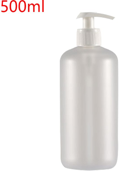 D Tarzı Banyo Şampuanı Duş Jeli Şişe Gümüş Etiketli Büyük Kapasiteli Mutfak Bulaşık Sabunu Dispenseri Boş Şişe (Yurt Dışından)