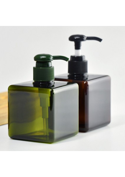 Net Stil 250 ml 250 ml Kare El Sabunluk Doldurulabilir El Temizleyici Şampuan Duş Jeli Şişe Banyo Aksesuarları Için (Yurt Dışından) fırsatları