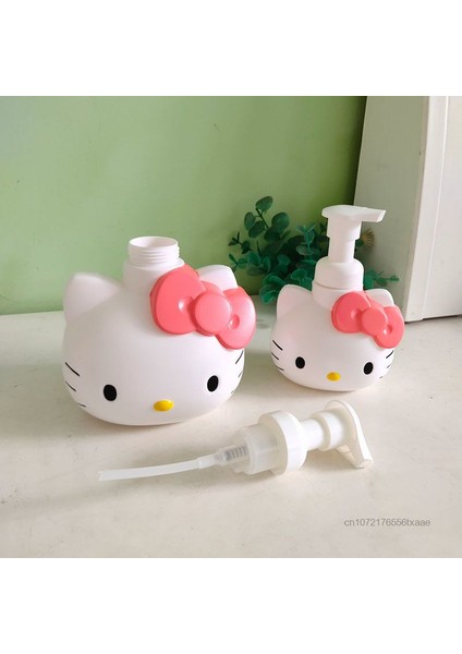 A3 Stili Kawaii Sanrio Hello Kitty Sprey Şişeleri Şampuan Losyon Taşınabilir Makyaj Ayrı Şişeleme Basın Tipi Banyo Seyahat Alt Şişeleme (Yurt Dışından)