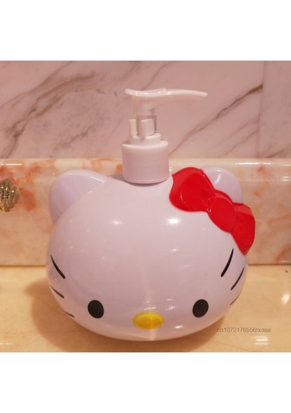 A3 Stili Kawaii Sanrio Hello Kitty Sprey Şişeleri Şampuan Losyon Taşınabilir Makyaj Ayrı Şişeleme Basın Tipi Banyo Seyahat Alt Şişeleme (Yurt Dışından)