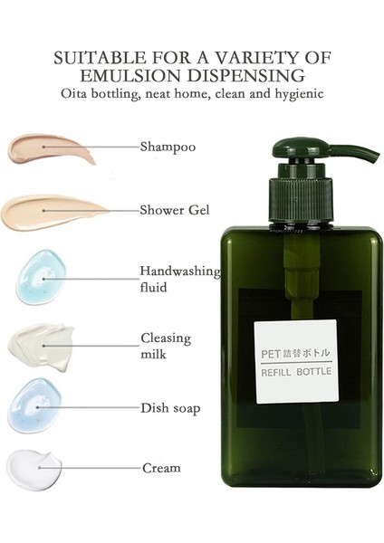 Altın Tarzı 1 Adet Boş Köpük Şişesi Pompalı Sıvı Sabunluk Köpük El Yıkama Kabı Mutfak Banyo Için 250ML 450ML 650ML (Yurt Dışından) modelleri