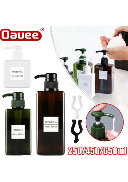Altın Tarzı 1 Adet Boş Köpük Şişesi Pompalı Sıvı Sabunluk Köpük El Yıkama Kabı Mutfak Banyo Için 250ML 450ML 650ML (Yurt Dışından) indirimleri