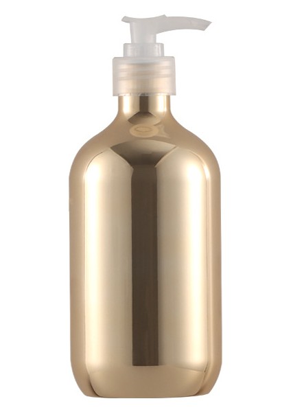 Altın Tarzı 300 ml Galvanik Sabunluk Şişesi Doldurulabilir Losyon Şişesi Sıvı Organik Sabun Için El Şampuan Kabı Banyo Dağıtıcı (Yurt Dışından)