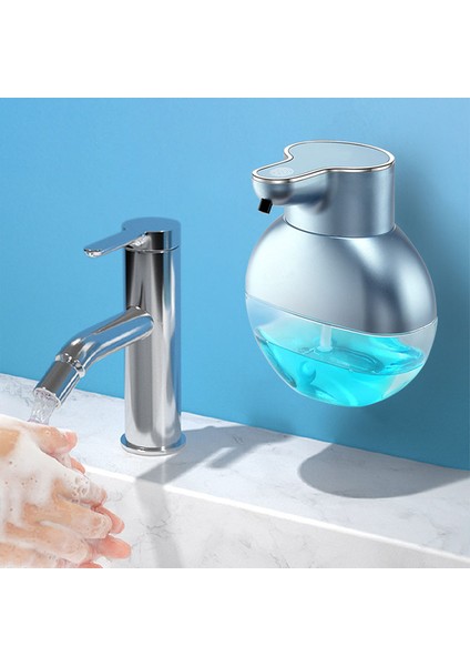 Mavi Stil Otomatik Algılama Sabunluk Akıllı Köpük Cep Telefonu Yıkama Duvara Monte Sabunluk Kabarcık Cep Telefonu Yıkama (Yurt Dışından) fırsatları